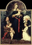 HOLBEIN, Hans the Younger Darmstadt Madonna sg oil painting reproduction